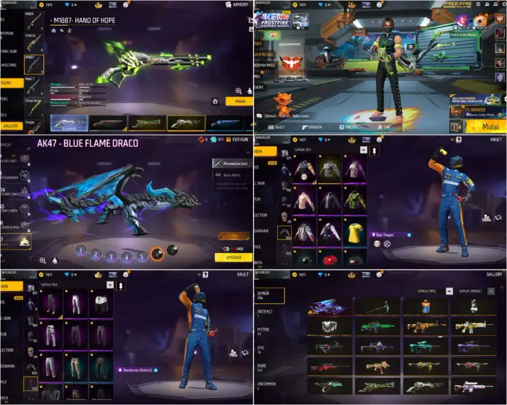 JUAL AKUN FF MURAH DAN AMAN
