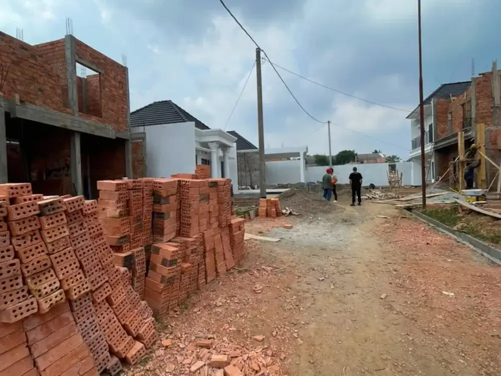 Rumah Depan LRT Puti Kayu KM 6 Palembang