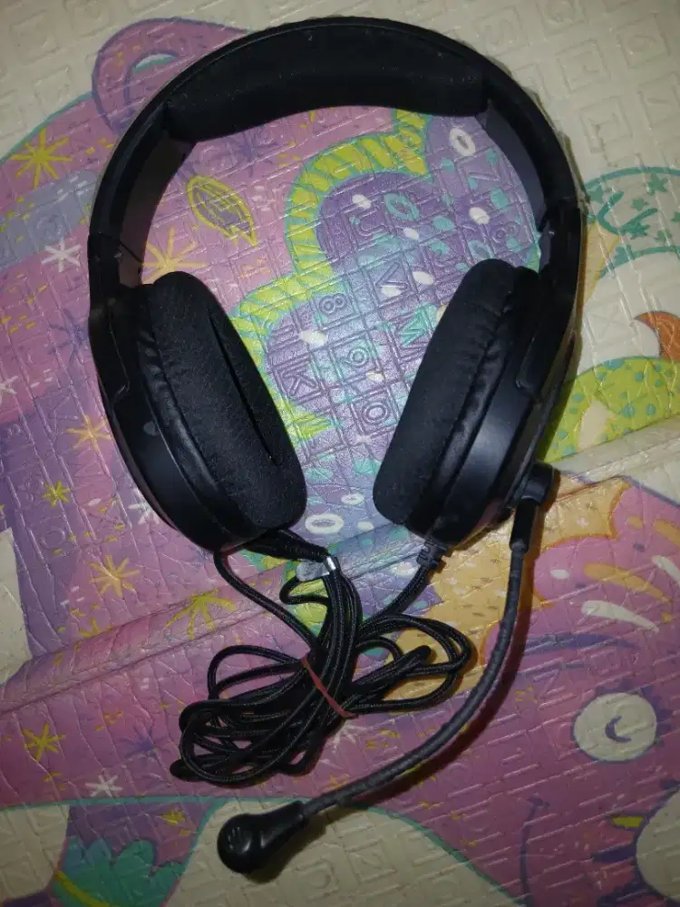 HEADSET GAMING FANTECH MH88 TRINITY BLACK ORIGINAL