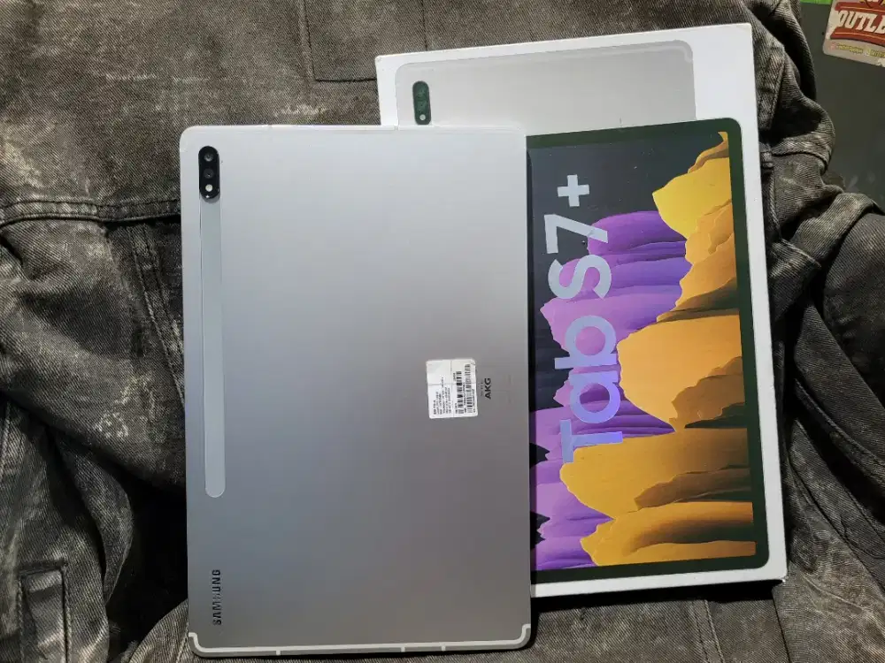 Samsung Tab S7 Plus 4G ram 8/256gb mulus fullset