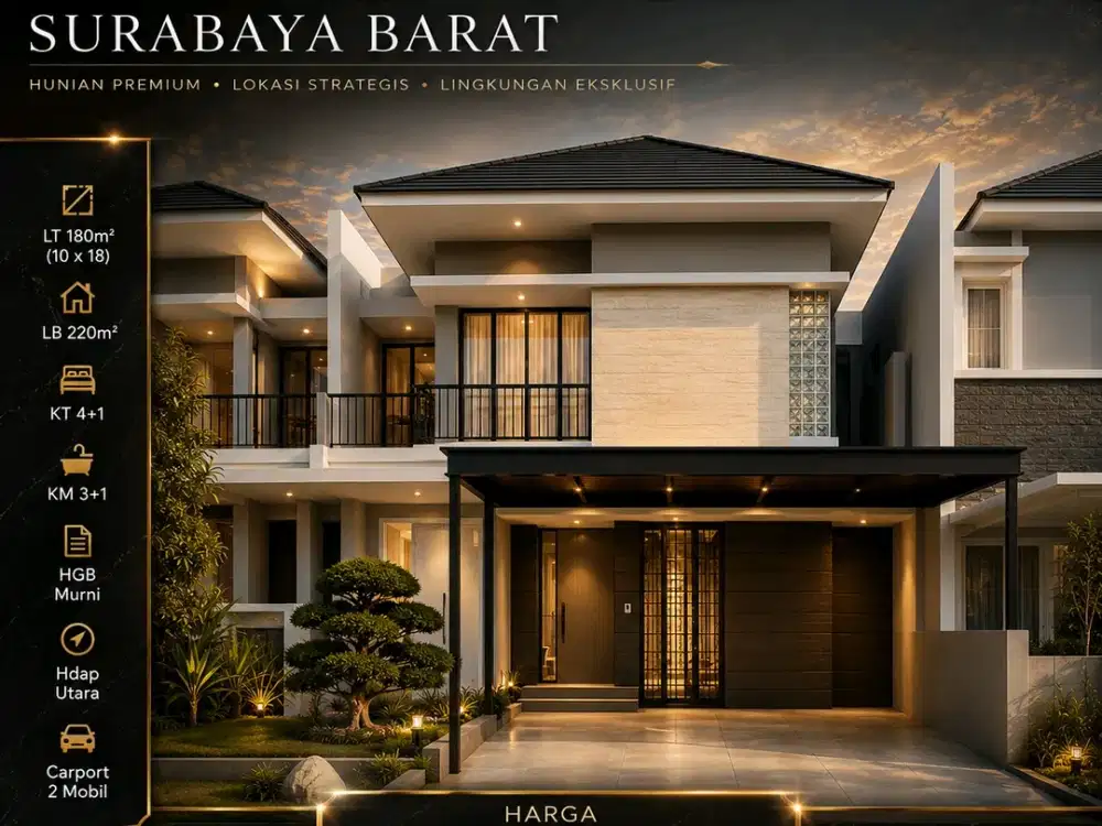 JUAL CEPAT MINIMALIS CITRALAND UTAMA EMERALD MANSION DKT GWALK PAKUWON GRAHA