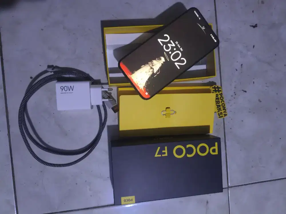 POCO F7 BLACK 12GB/512GB Fullset original