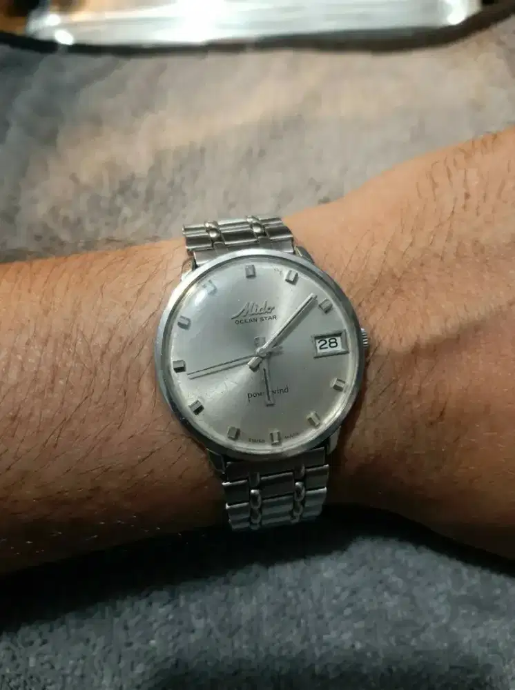 Jam tangan Vintage Mido Ocean Star Powerwind Automatic