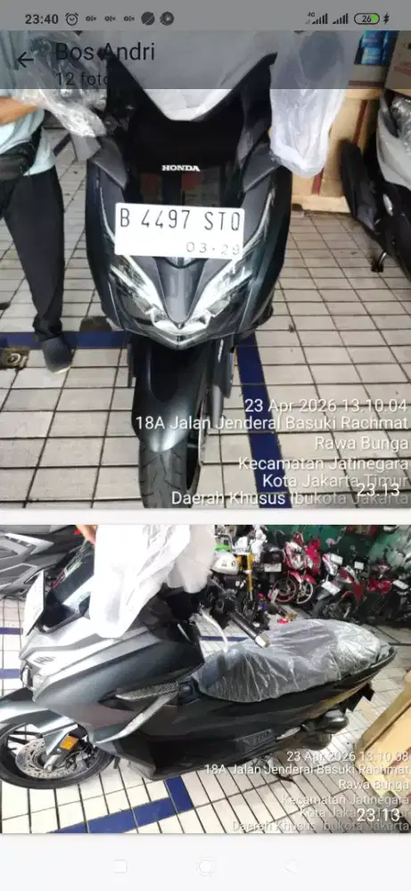 HONDA FORZA 250CC TH 2022 ANTIQ JARANG ADA KM 2RB PERAK