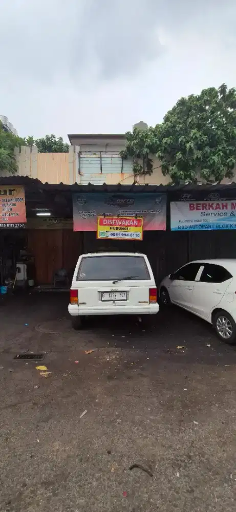 DISEWAKAN KIOS AUTOPART BSD CITY