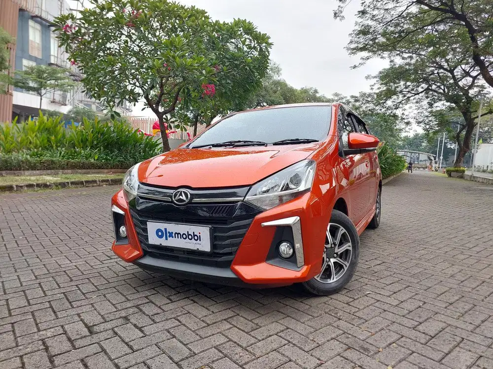 TDP 1 JUTA Daihatsu Ayla 1.2 R Bensin-AT 2022 Orange CRKJB