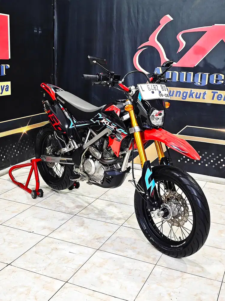 Klx Bf extrem 150cc bonus velg tapak lebar joss.Anugerah motor rungkut