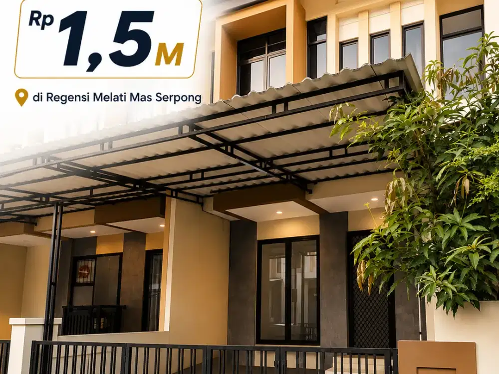 Dijual Rumah Cantik sudah renovasi dan siap huni di Regensi Melati Mas Serpong