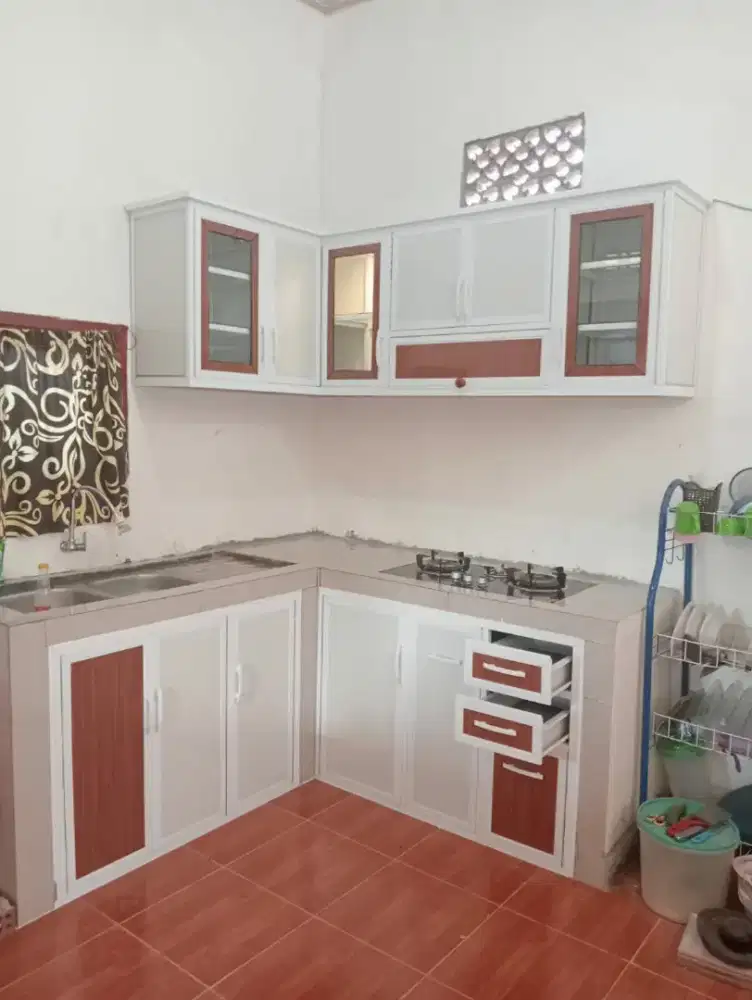 Kitchenset almunium acp ,tahan air anti rayap / bdl
