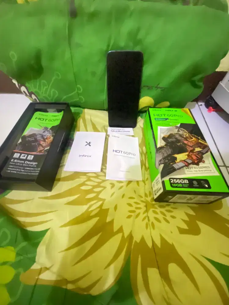 Jual aja infinix hot 60 pro ram 8/2/6 nominus fullset