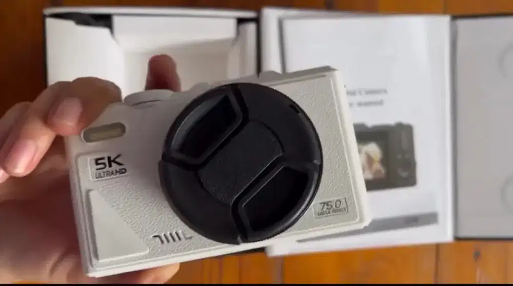 Kamera Digital WiFi 5K KiTBEEZ KP-2 (Putih)