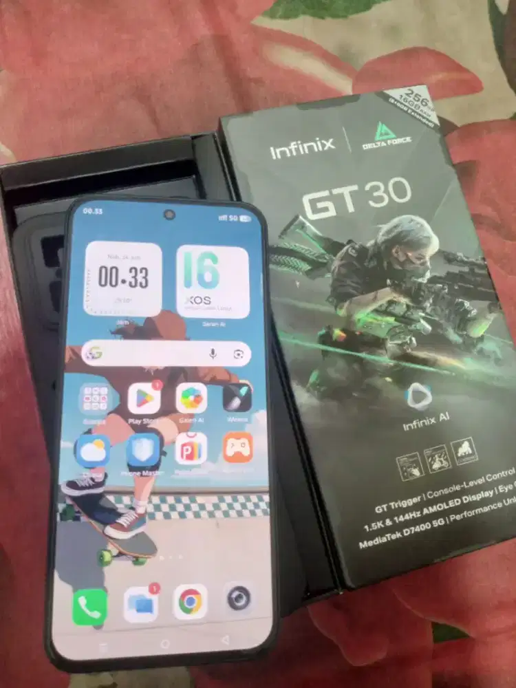 Infinix gt 30 5g 8/256GB