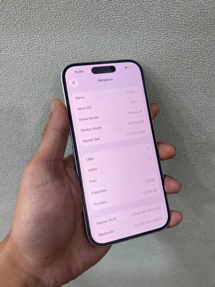 iphone 16 128gb white resmi ibox istimewa