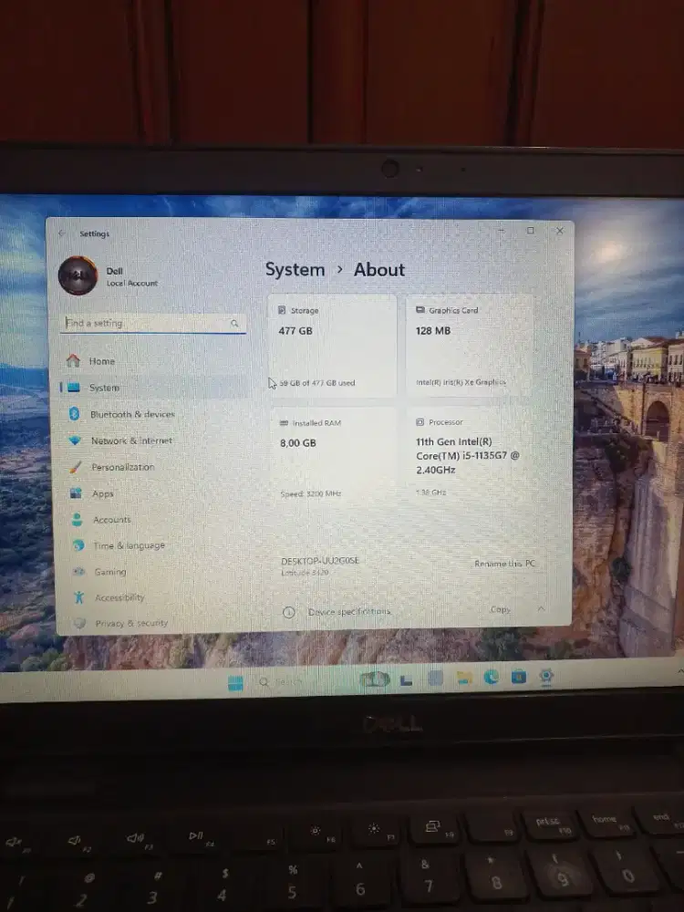 Dell latitude 3420 core i5 gen 11