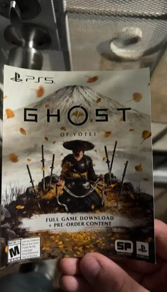 Voucher PS5 ghost of yotei