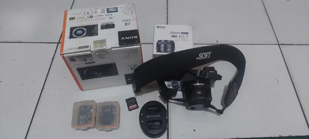 JUAL KAMERA Sony a6000 BU