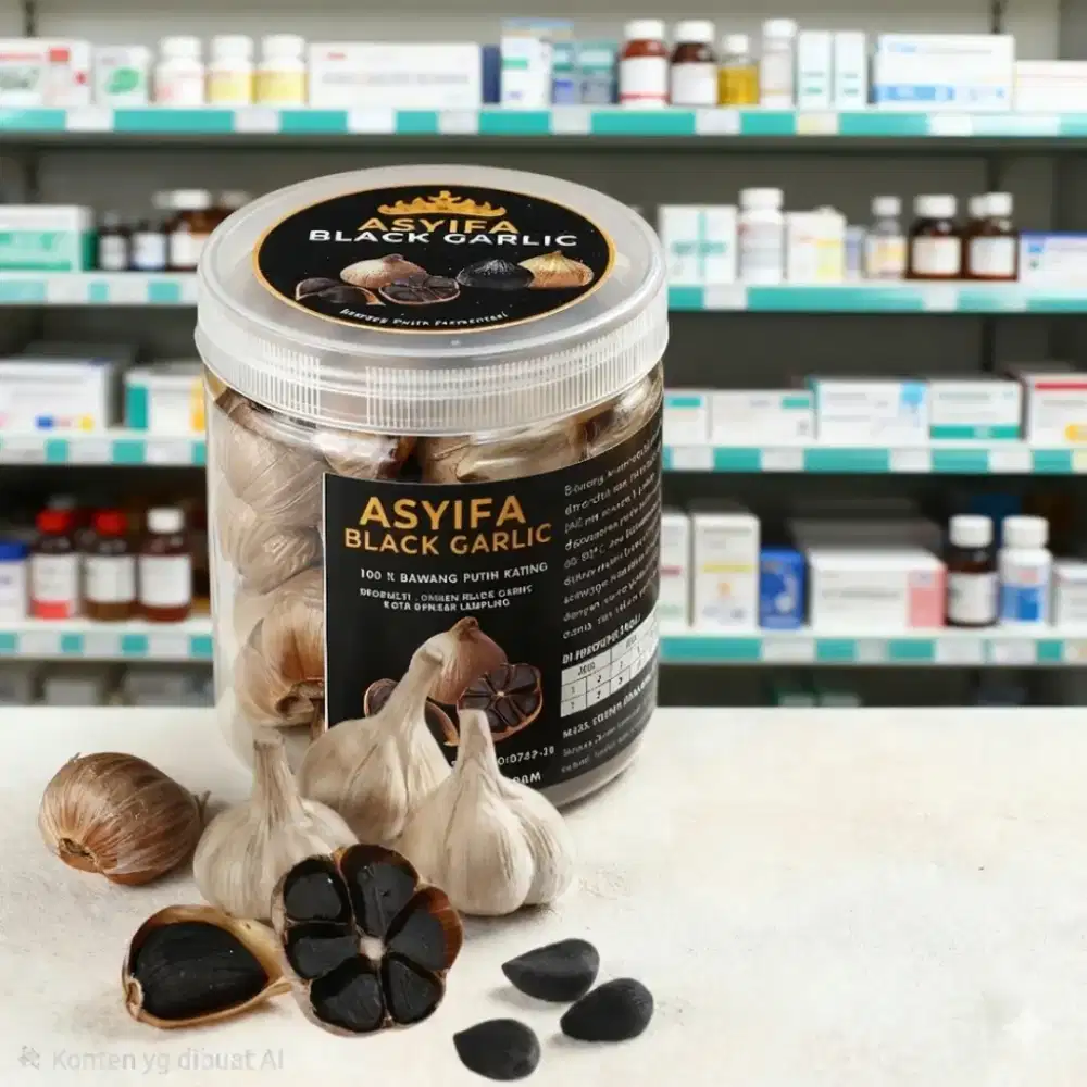 ASYIFA BLACK GARLIC BAWANG KATING 250 GRAM
