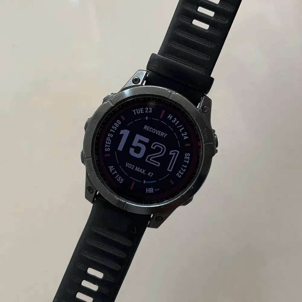 Garmin Fenix 7 sapphire solar titanium 47mm