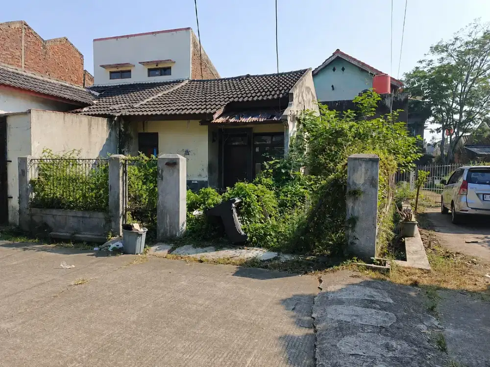 JUAL MURAH 245j! Tanah SHM 88m BONUS Bangunan Rumah Griya Bandung Indah