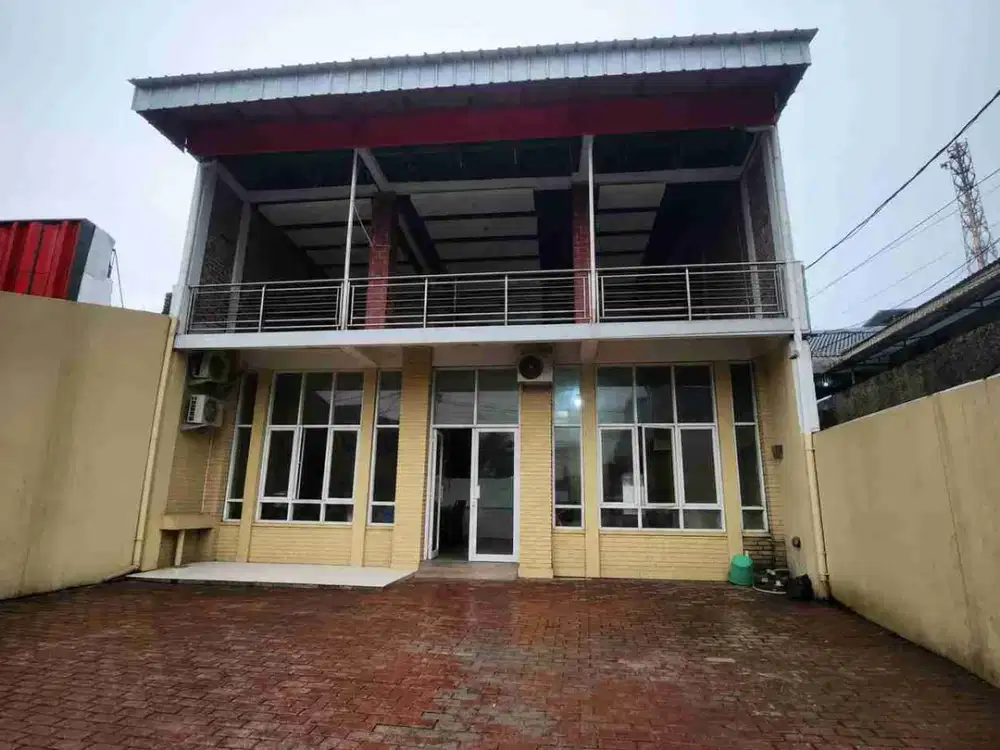 Disewakan Tanah dan Bangunan 2 Lantai Full Eks Resto Di Pondok Gede. Kota Bekasi