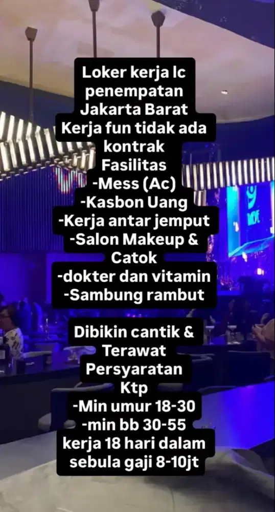 Lowongan kerja lc