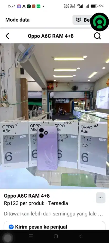 Dijual OPPO A6C 464GB