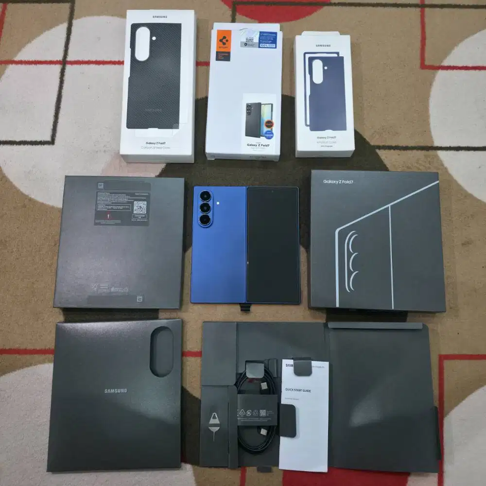 samsung z fold 7 512gb sein resmi fullset original bonus banyak