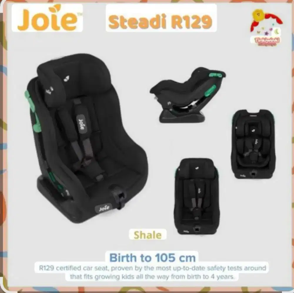 CarSeat Joie Steady R 129