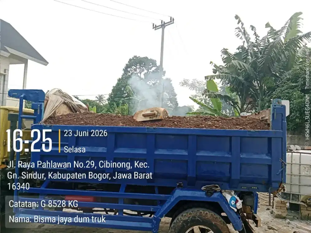 Jaaa buang puing dan buang sampah