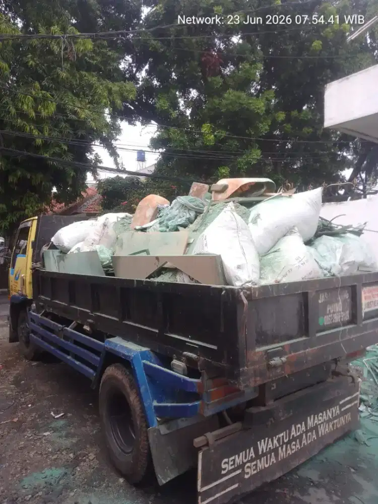 Jasa buang puing buang sampah