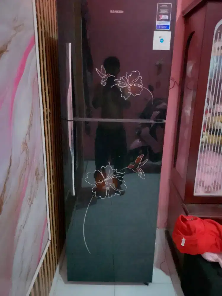 jual kulkas Sanken 2 pintu