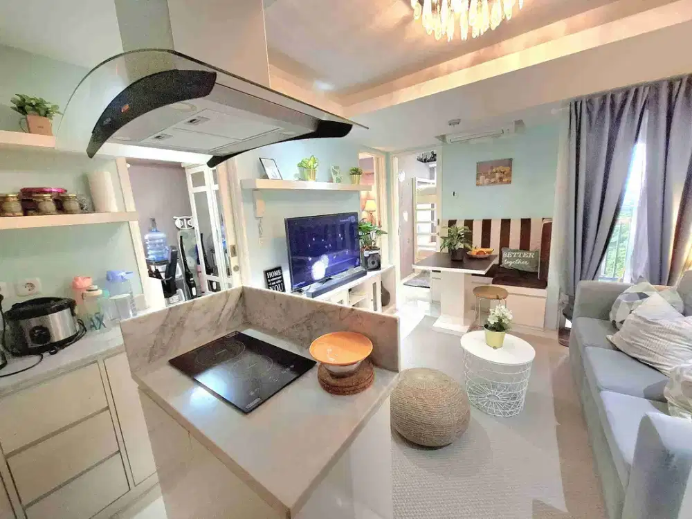 Jual 3BR Furnished mewah apartemen Bassura City Lux