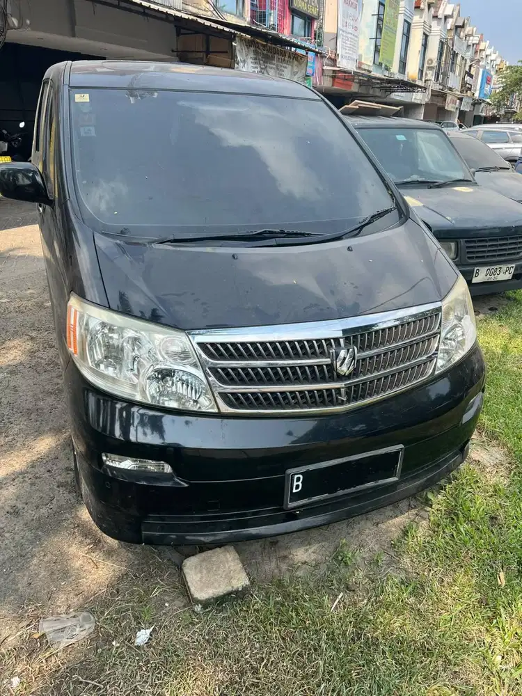 Toyota Alphard V Premium Sound Tahun 2003 Pemakaian 2004 Istimewa