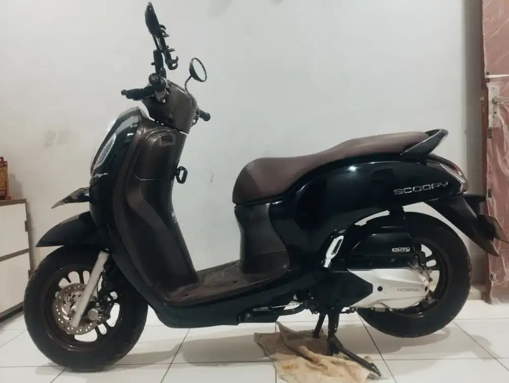 Honda Scoopy Prestige 2022 Hitam