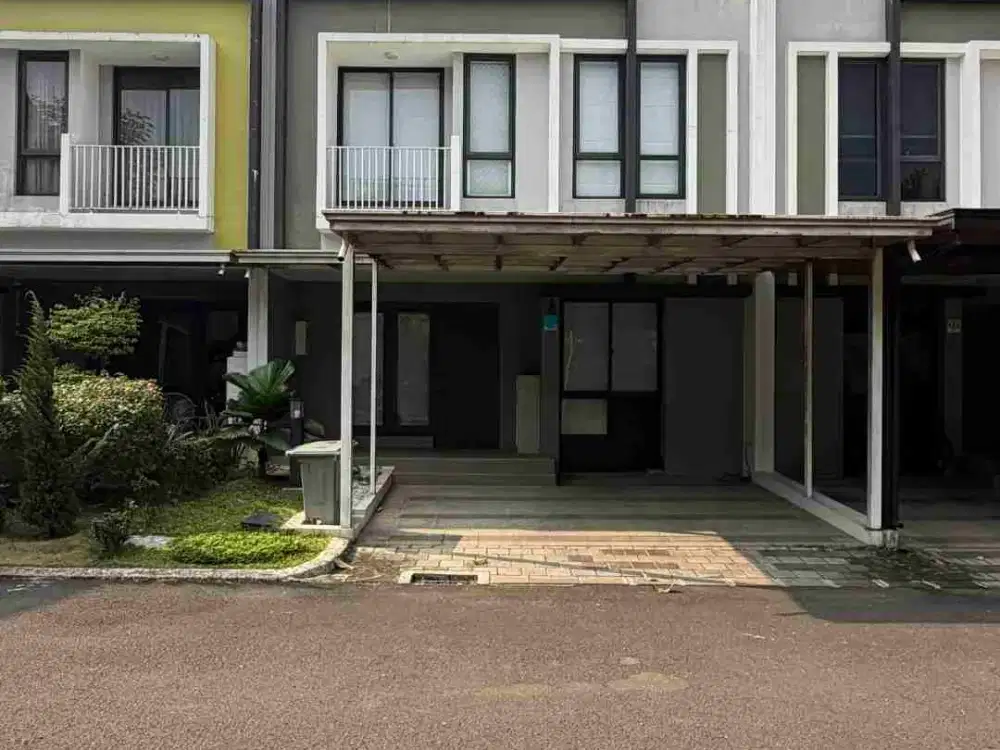 Summarecon Serpong Cluster Baroni Terawat Full Furnished siap huni One gate Taman Jual Cepat Nego