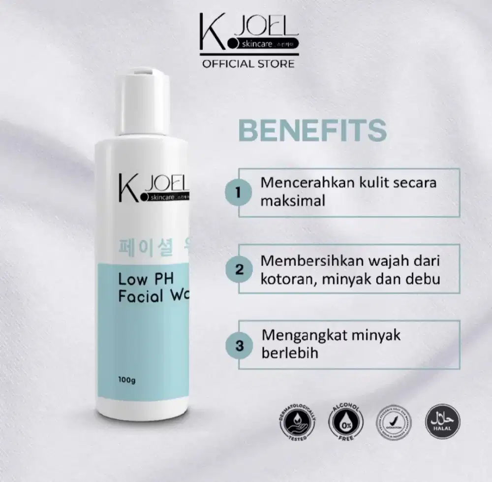 K joel facial wash