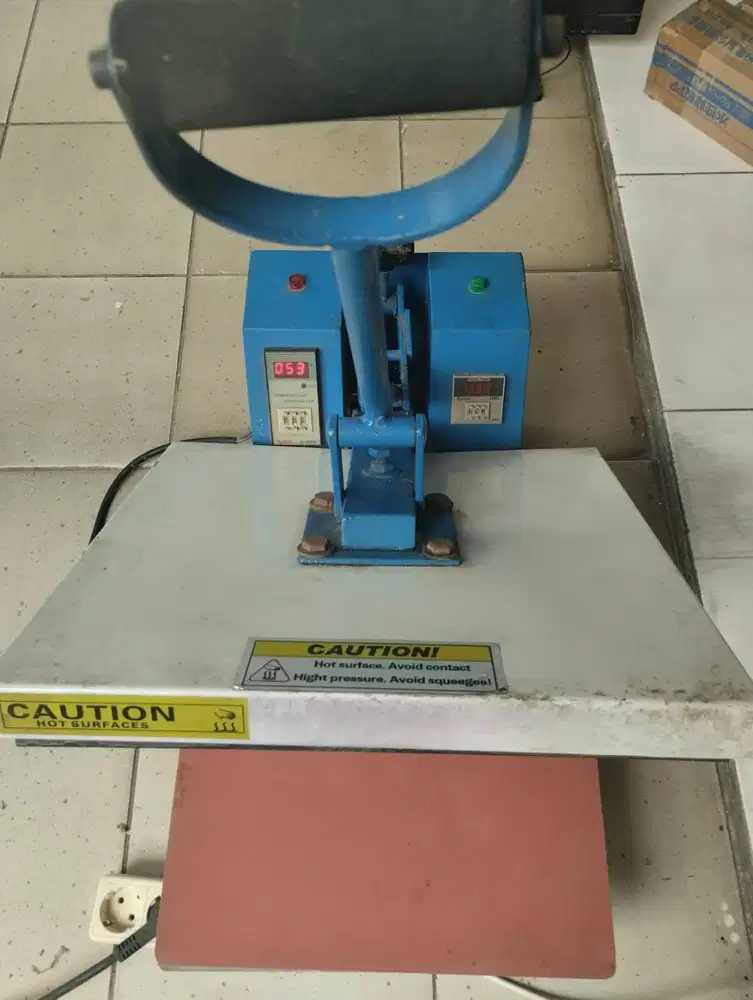 Handpress Sablon manual