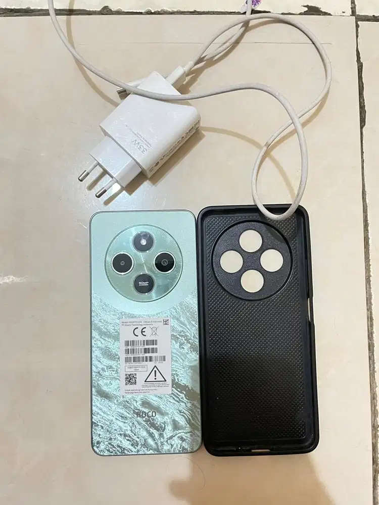 Poco C75 ram 8/256 GB hijau