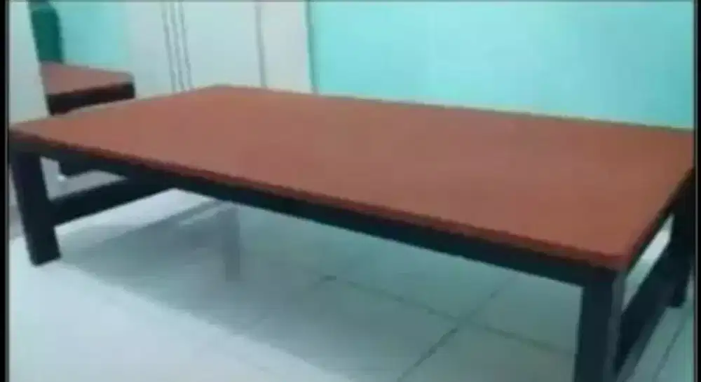 meja jualan bahan plywood