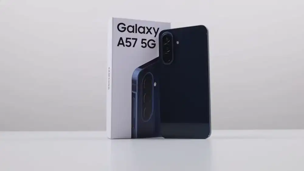 SAMSUNG A57 5G 8/256GB NEW FREE BUDS CORE SENILAI 800RB
