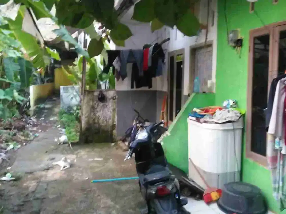 dijual kontrakan 1 pintu akses mobil surat shm murah saja