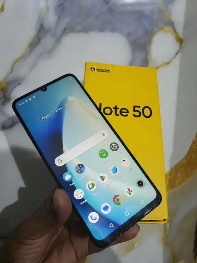 Jual cepat realme note 50 ram 4/128 fullset