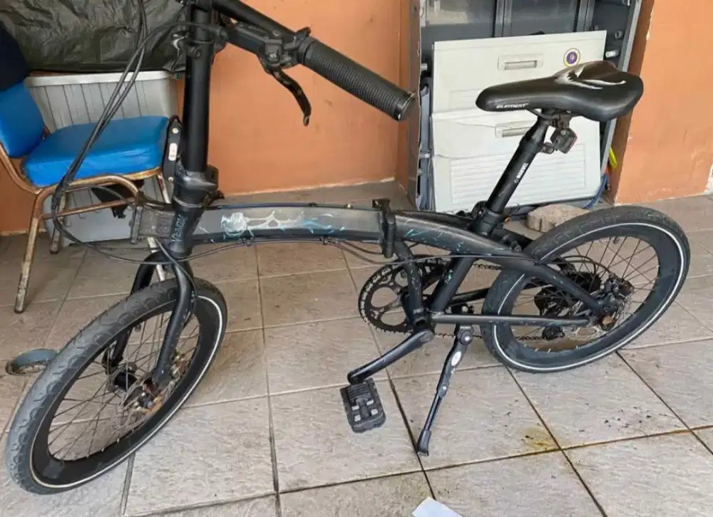 Sepeda Lipat Element Ecosmo Marvel Venom Batman 20