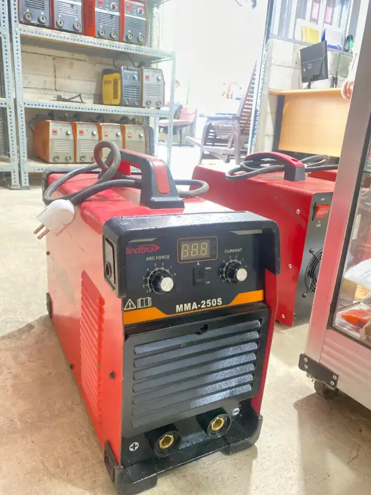 MESIN LAS BEKAS MMA 250A 1 PHASE REDBO BEKAS 250 AMPERE LISTRIK IGBT