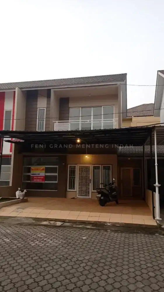 Disewakan!!! RUMAH CANTIK DALAM CLUSTER.Security 1x24 Jam
