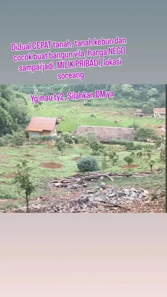 DiJUAL CEPAT TANAH