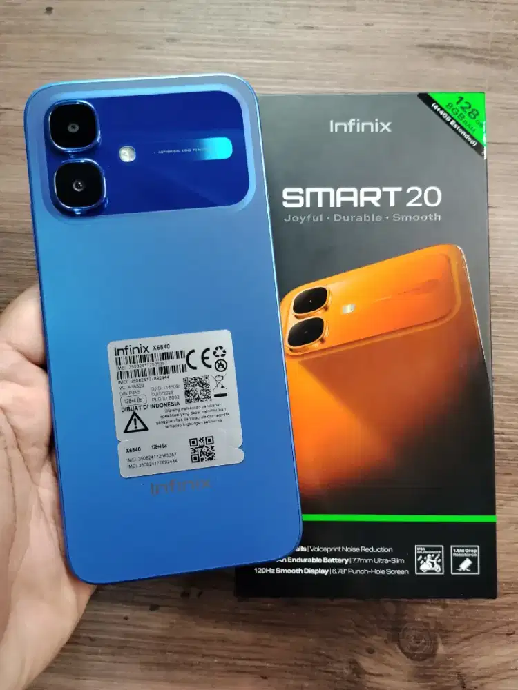 Infinix Smart 20 (4/128) Super Mulus Garansi Panjang