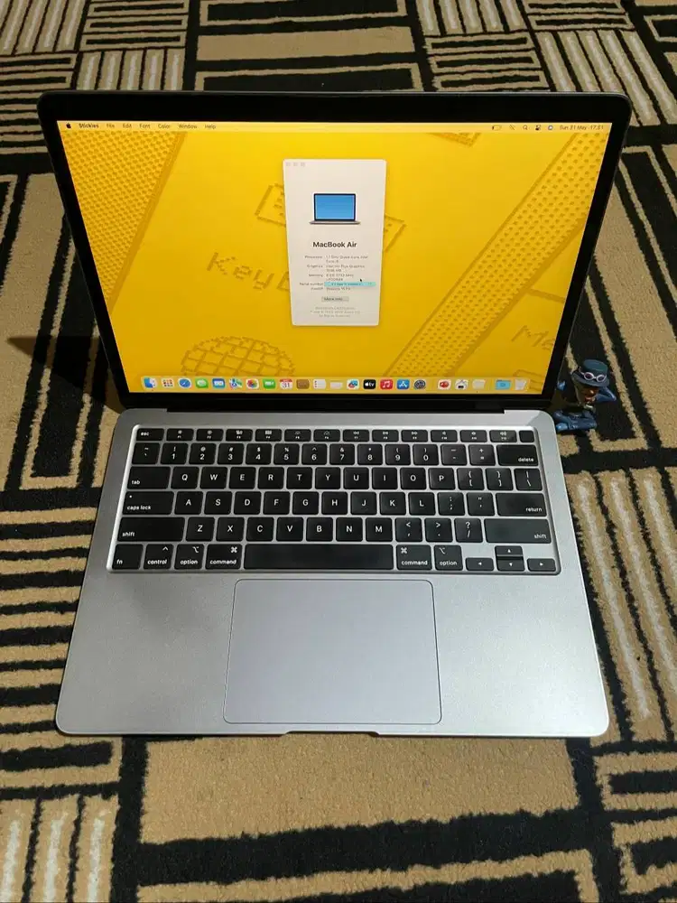 MacBook Air 13 inci 2020 i5 8gb 256gb space gray