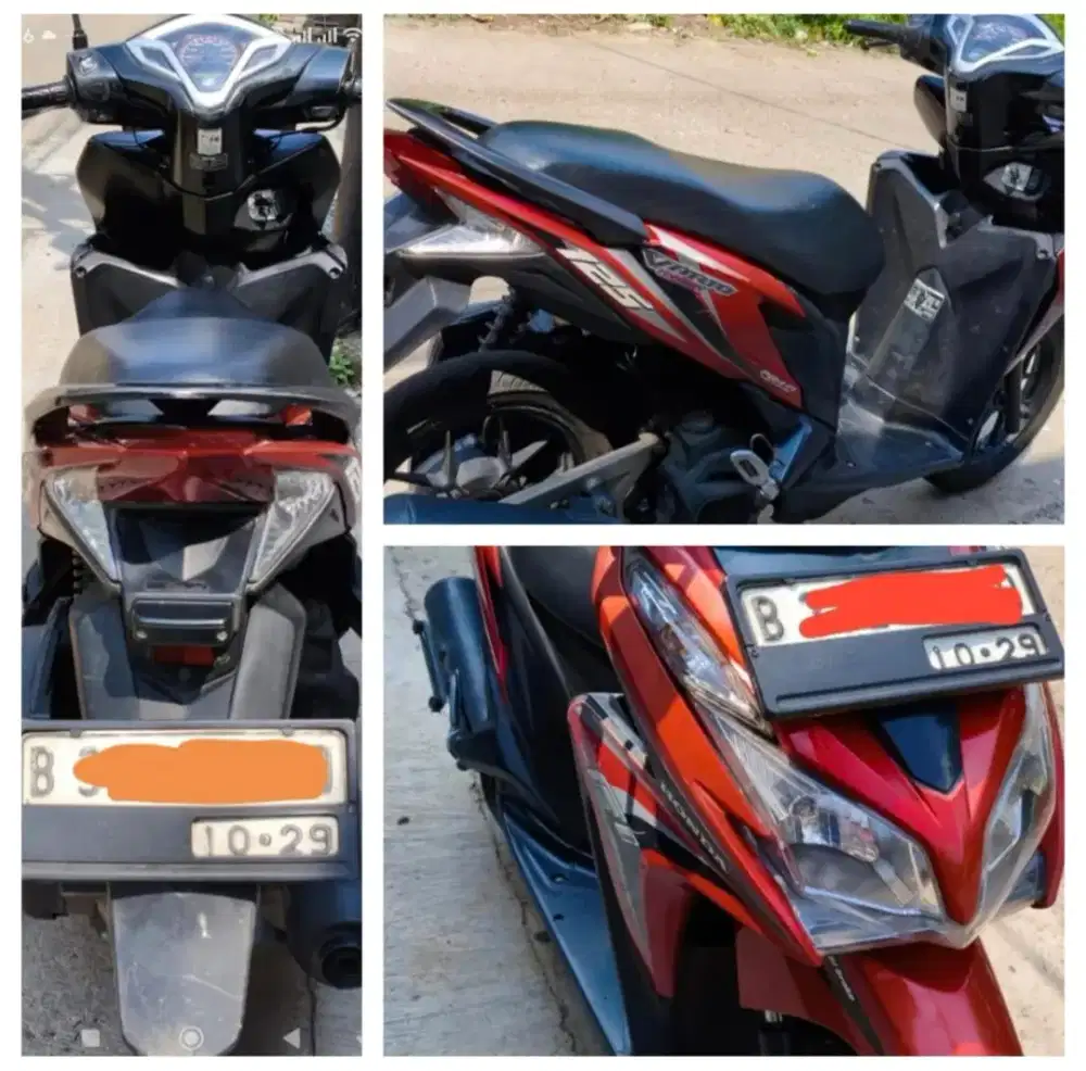 Bismillah Assalamu'alaikum Dijual Motor Vario Matic 125 cc