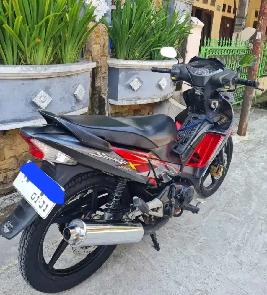 Supra x 125 th 2010 low km gress simpanan